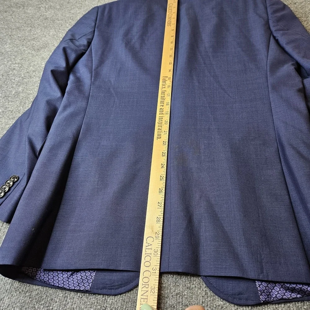 Ted Baker Endurance 2 Button Blazer Blue Size 40R‎ Wool